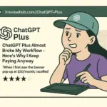 Split-screen illustration showing transformation from frustrated user waiting for slow ChatGPT responses to productive professional with fast, reliable AI assistance