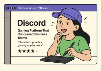 Personal journey from Discord gaming skeptic to confident business user showing workspace transformation