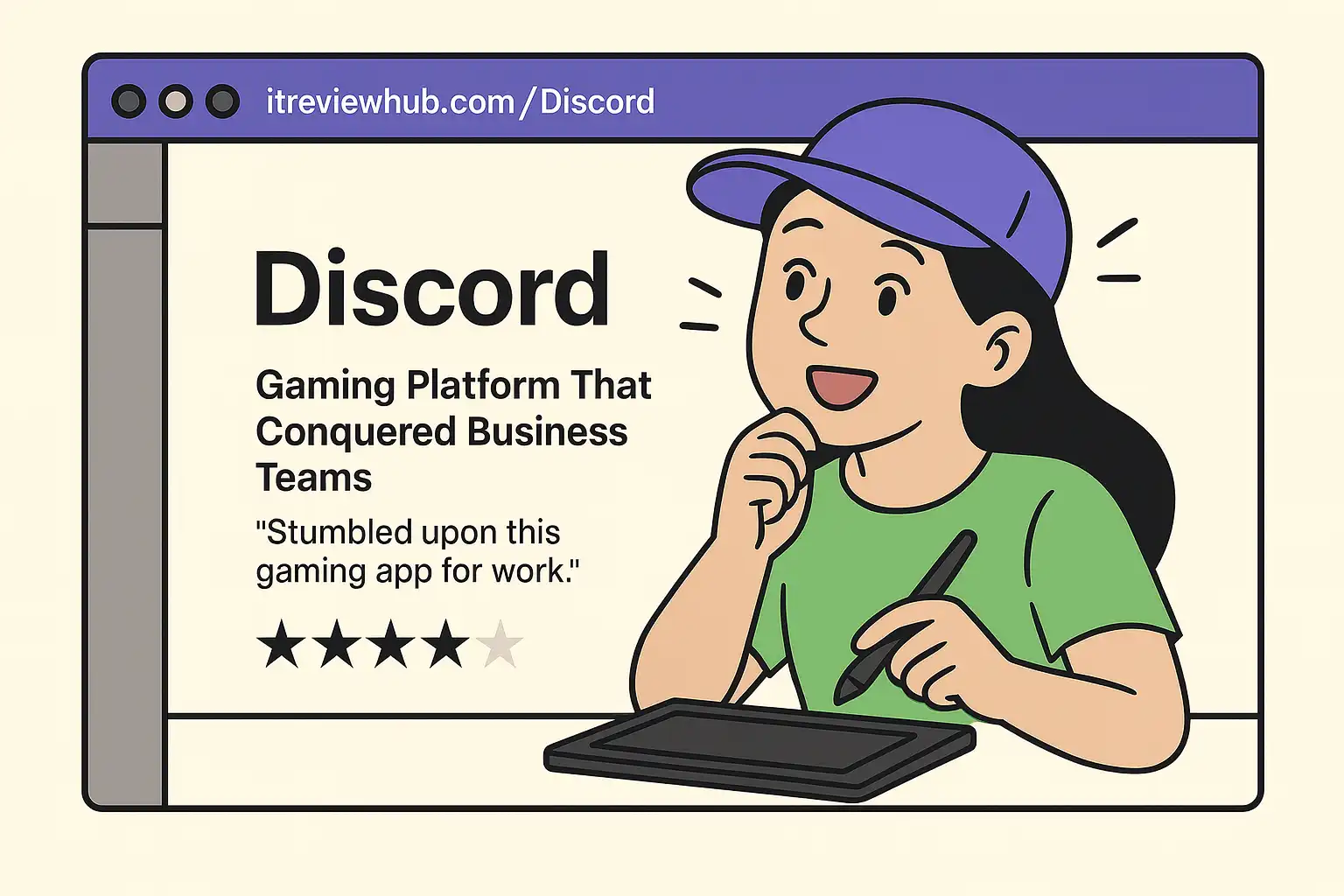 Personal journey from Discord gaming skeptic to confident business user showing workspace transformation
