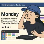 Monday.com vs Notion comparison showing cost difference and workflow complexity