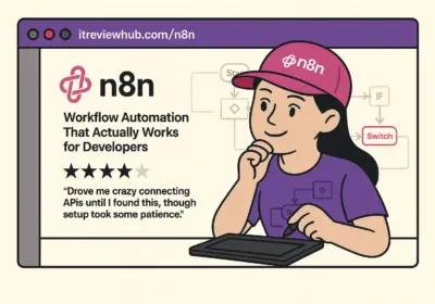 3AM automation crisis with broken workflows and error notifications on laptop screen
