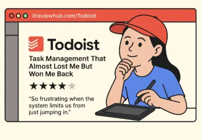 The breakthrough moment: discovering Todoist's mobile app magic in a real workspace setting