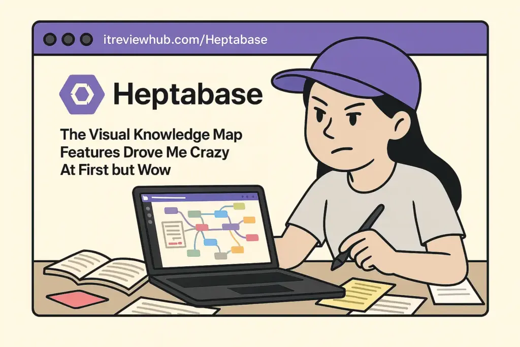 Personal learning journey with Heptabase showing advanced visual mind mapping and research synthesis workflow