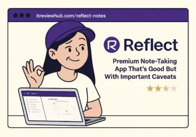 Personal journey with Reflect Notes showing cautious optimism and mixed feelings about premium note-taking software