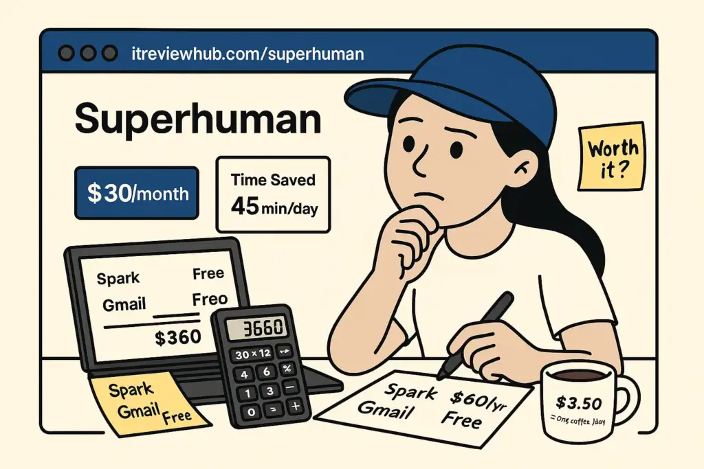 The eternal calculation: Is saving 45 minutes worth $30/month?